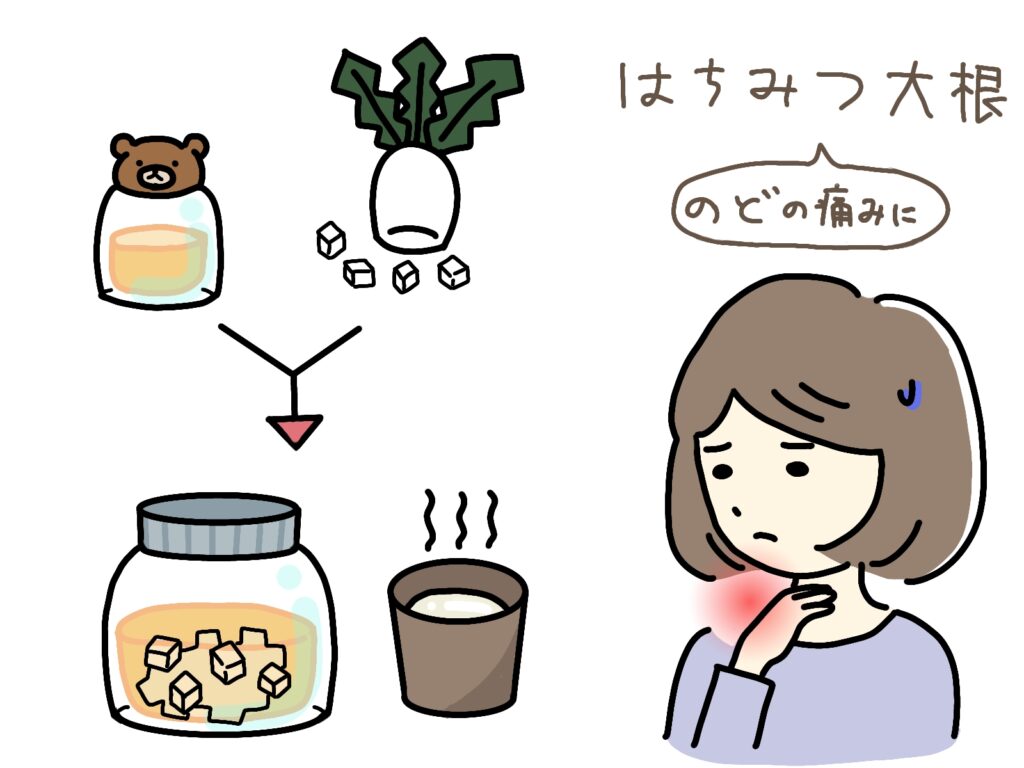 大根はちみつ