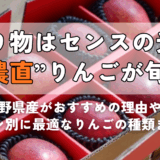 贈り物はセンスの光る”農直”りんごが旬！｜長野県産がおすすめの理由やシーン別に最適なりんごの種類まで